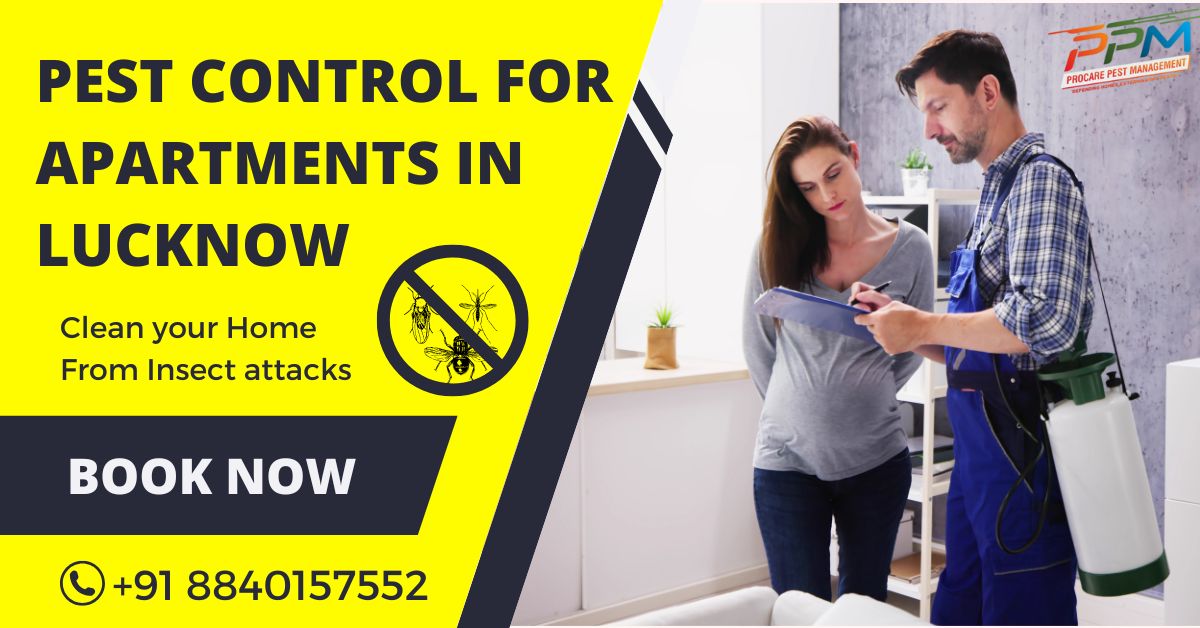 Pest Control for Apartments in Lucknow