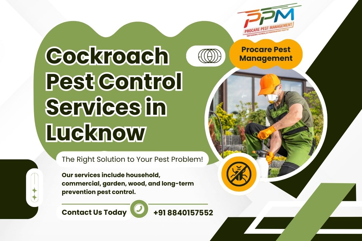 20% Off Cockroach Pest Control Services in Lucknow