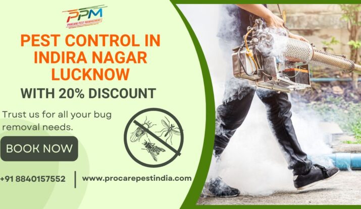 Pest Control in Indira Nagar, Lucknow with 20% Discount