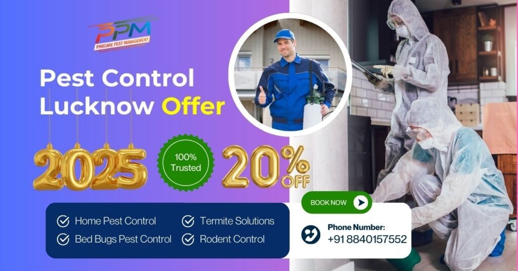 20% Discount - Pest Control Lucknow Offer 2025