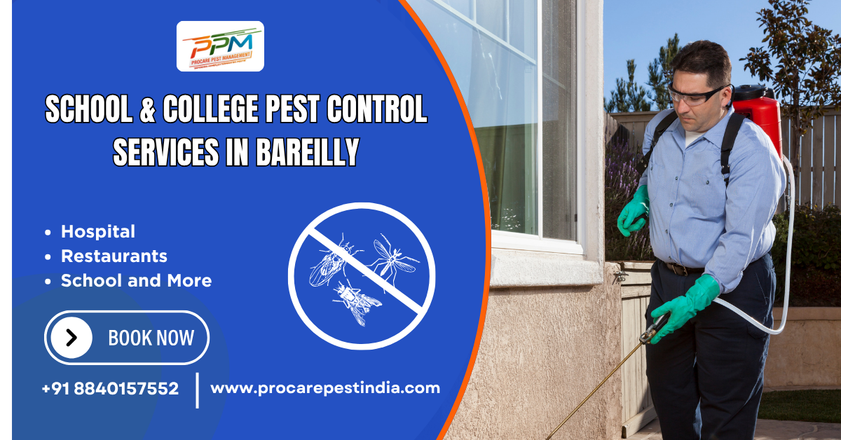 School & College Pest Control Services in Bareilly