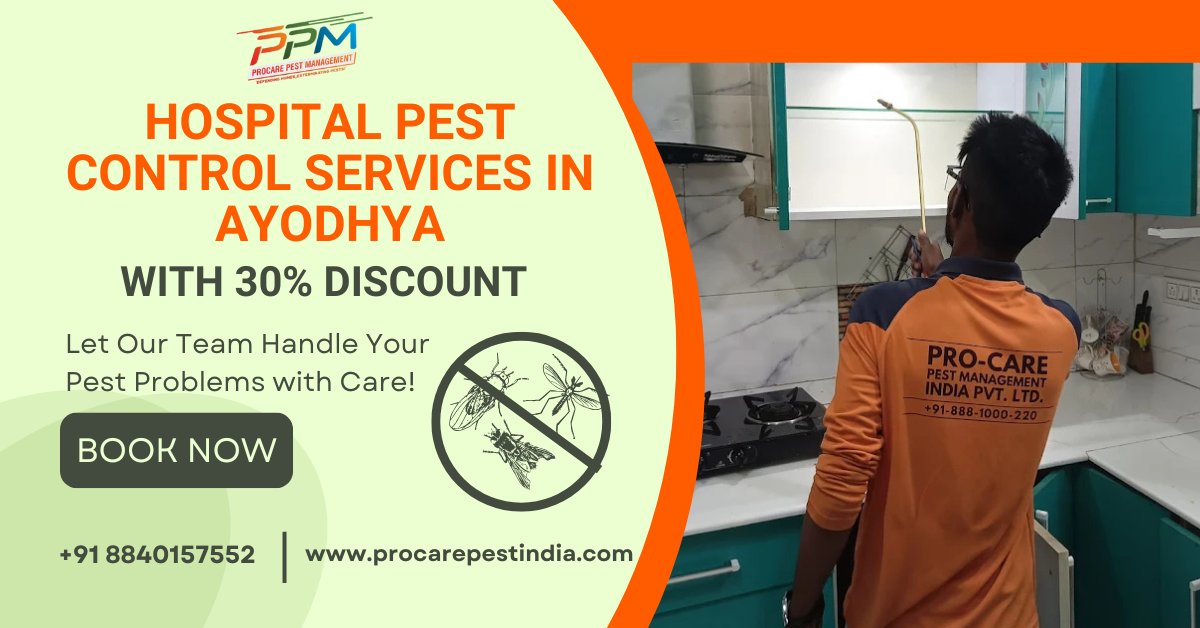 Hospital Pest Control Services in Ayodhya