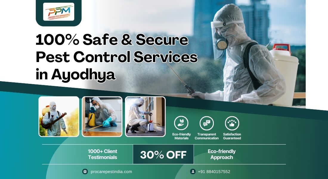 100% Safe & Secure Pest Control Services in Ayodhya
