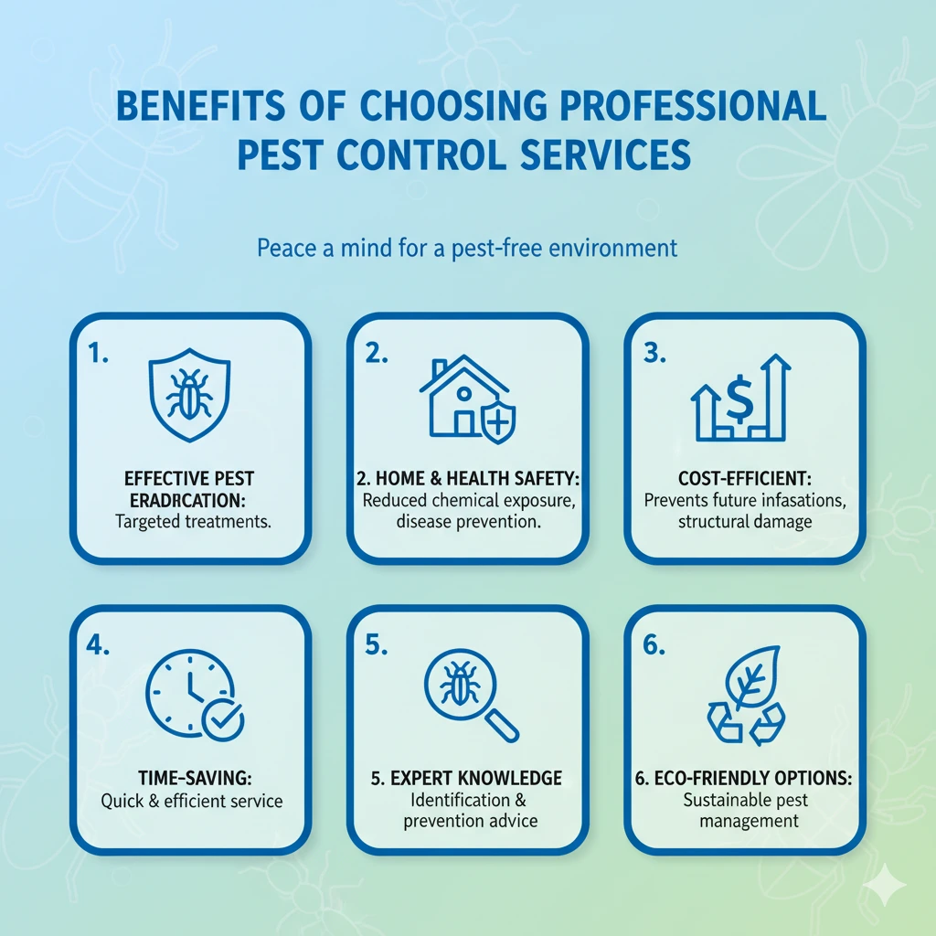 Benefits of Professional Pest Control Services