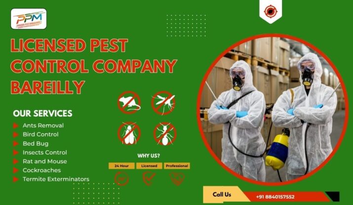 Licensed Pest Control Company in Bareilly
