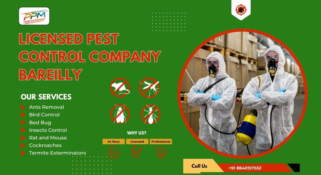 Licensed Pest Control Company in Bareilly
