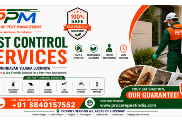 Pest Control Services in Vrindavan Yojana Lucknowa