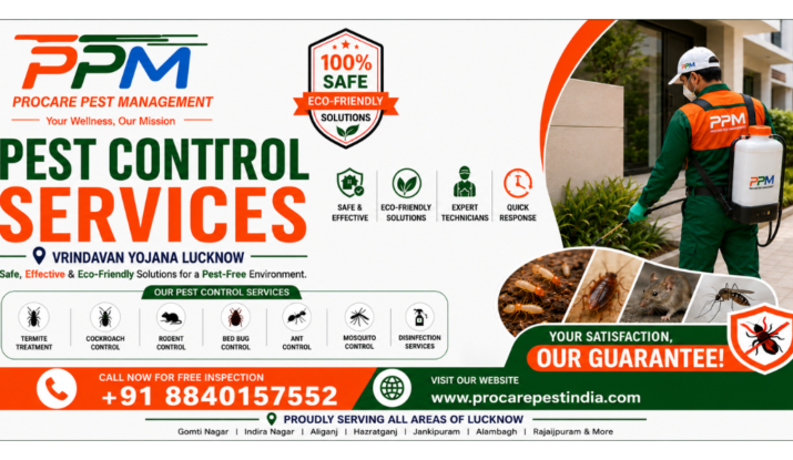 Pest Control Services in Vrindavan Yojana Lucknowa