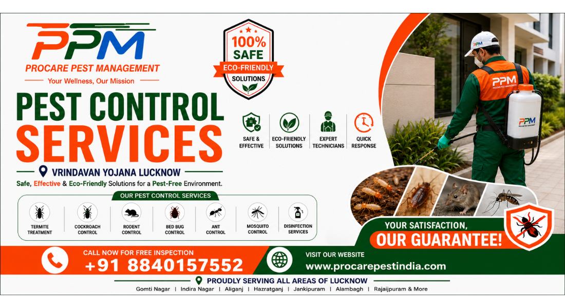 Pest Control Services in Vrindavan Yojana Lucknowa