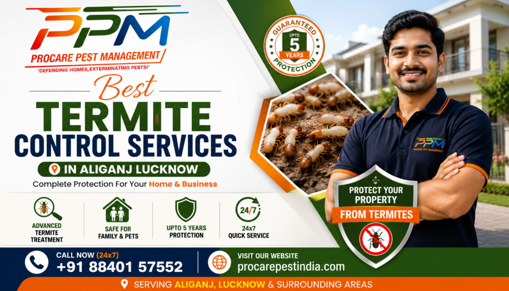 Best Termite Control Services in Aliganj Lucknow