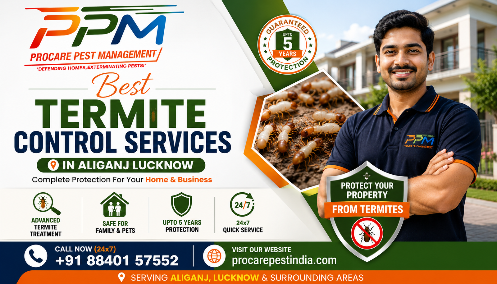 Best Termite Control Services in Aliganj Lucknow