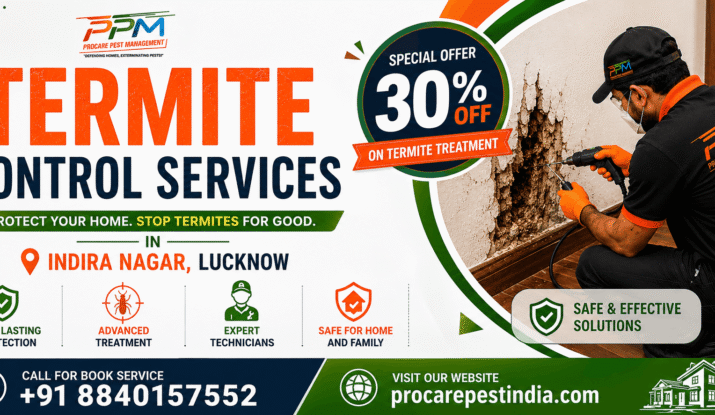Termite Control Services in Indira Nagar Lucknow