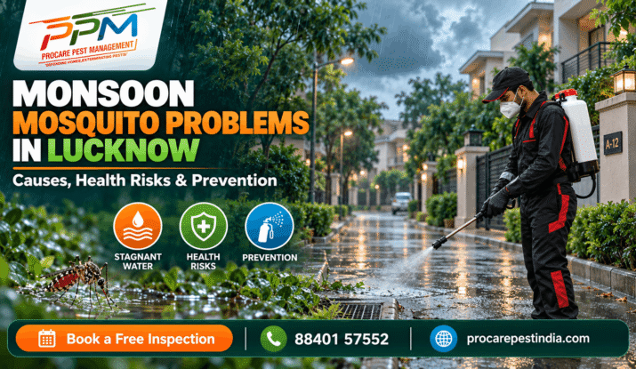 Monsoon Mosquito Problems in Lucknow Pestcross Solution