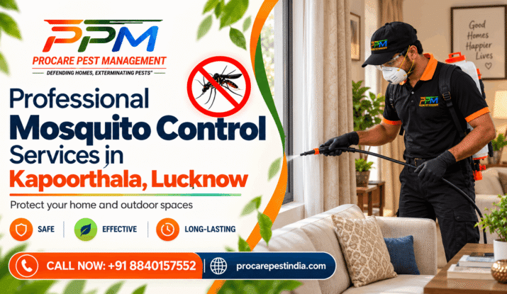 Professional Mosquito Control Services in Kapoorthala, Lucknow